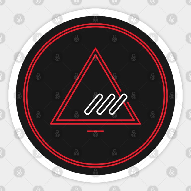 New Monarchy v3 Sticker by BadBox